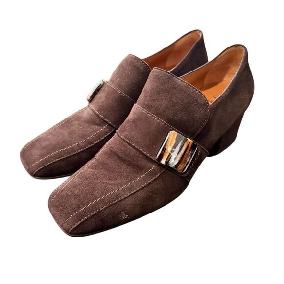Aquatalia Brown Suede pumps. Size 8.5 - Picture 1 of 9